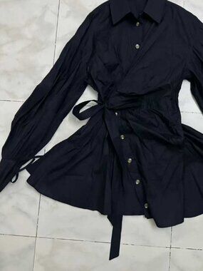 Zimmermann | Dresses | Zimmermann Balance Long Sleeve Mini Dress In Black  Hydrangea Nwt Zimmermann 3 | Poshmark